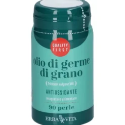 Integratore Olio di Germe di Grano con vitamina E, 90 perle