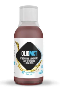 Integratore Olio MCT trigliceridi a media catena, 250ml