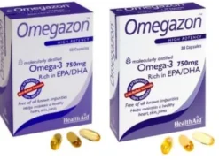 Integratore Omega 3 HealthAid Omegazon, 60 capsule