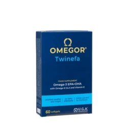 Integratore Omegor Twinefa New omega-3 e omega-6, 60 capsule