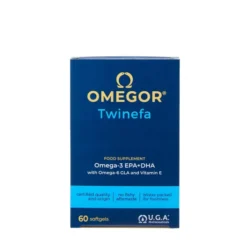 Integratore Omegor Twinefa New omega-3 e omega-6, 60 capsule