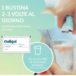 Integratore Onligol Macrogol 4000 per la stipsi, 20 bustine