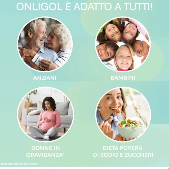 Integratore Onligol Macrogol 4000 per la stipsi, 20 bustine
