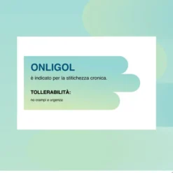 Integratore Onligol Macrogol 4000 per la stipsi, 20 bustine