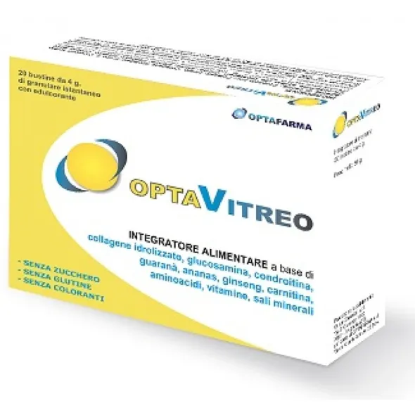 Integratore Optavitreo con collagene e glucosamina, 20 bustine