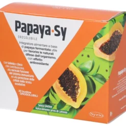 Integratore Papaya-Sy antiossidante, zinco e selenio, 20 bustine