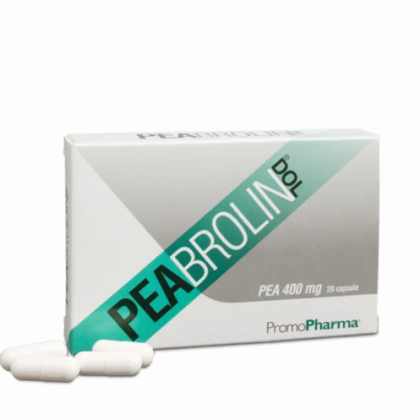 Integratore Peabrolin Dol PEA, bromelina e boswellia