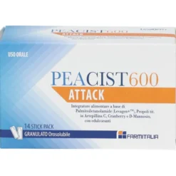 Integratore Peacist 600 Attack per le vie urinarie, 14 stick