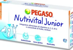 Integratore Pegaso Nutrivital Junior per bambini, 30 compresse