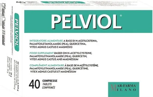 Integratore Pelviol per il benessere pelvico, 40 compresse