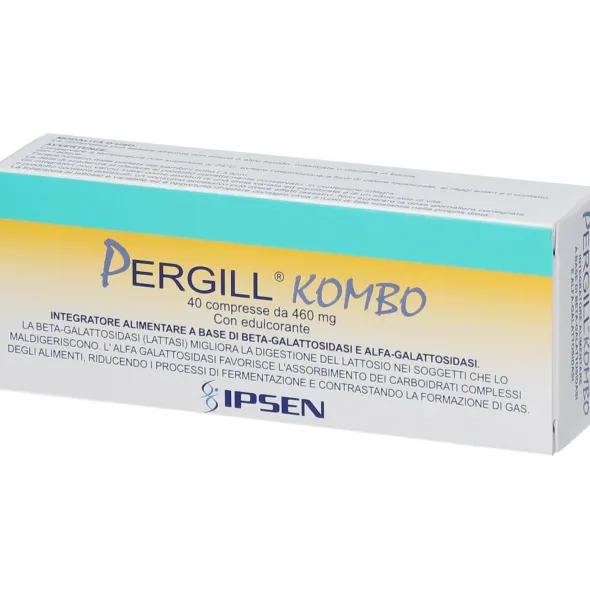 Integratore Pergill Kombo per la digestione, 40 compresse