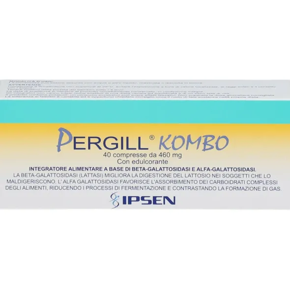 Integratore Pergill Kombo per la digestione, 40 compresse