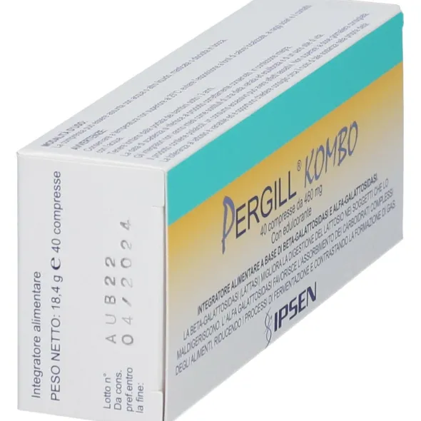 Integratore Pergill Kombo per la digestione, 40 compresse