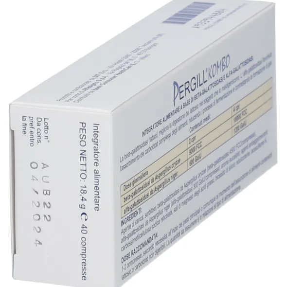Integratore Pergill Kombo per la digestione, 40 compresse
