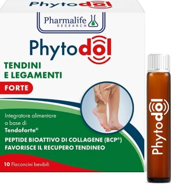 Integratore Phytodol Tendini Legamenti Forte, 10 shots