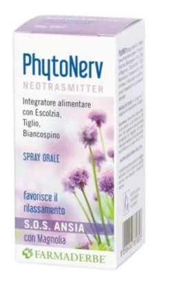 Integratore Phytonerv SOS spray orale per il rilassamento, 30ml