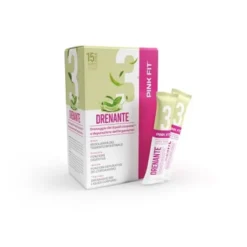 Integratore Pink Fit Drenante con betulla e finocchio, 15 stick