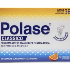 Integratore Polase Arancia Magnesio e Potassio, 36 bustine