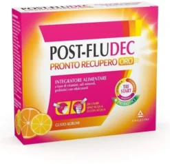 Integratore Postfludec Agrumi Pro recupero energetico, 12 bustine
