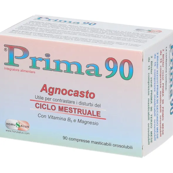 Integratore Prima 90 con Agnocasto, 90 compresse