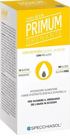 Integratore Primum Drenante mini drink, 15 bustine