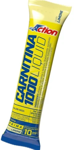 Integratore ProAction Carnitina 1000 Liquid, stick monodose