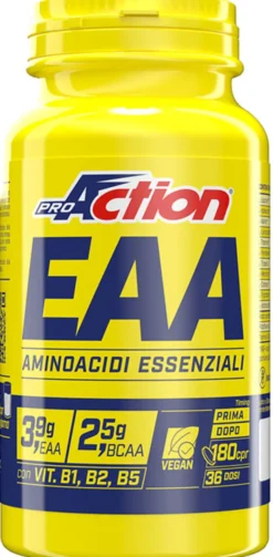 Integratore Proaction EAA aminoacidi essenziali, 180 compresse