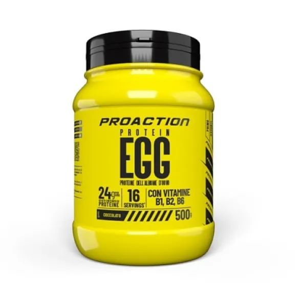 Integratore ProAction Fit Protein Egg gusto cioccolato