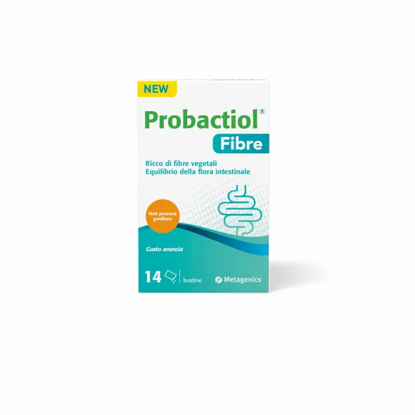 Integratore Probactiol Fibre con probiotici, 14 bustine