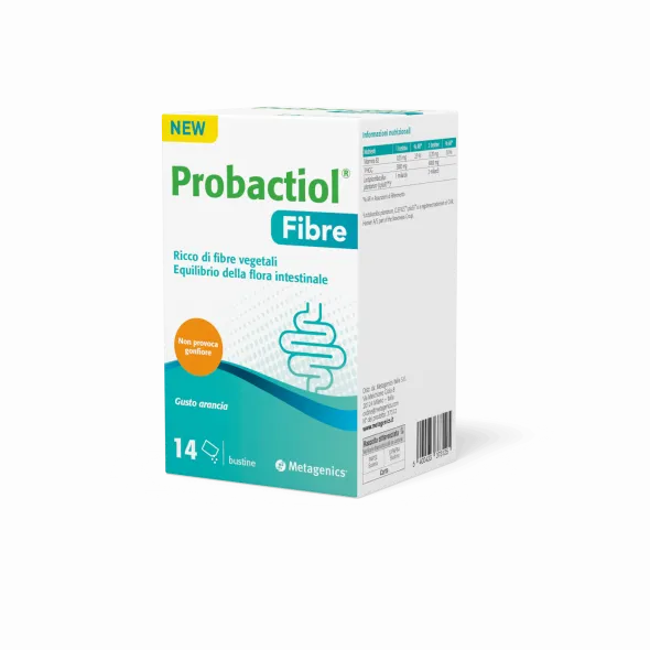 Integratore Probactiol Fibre con probiotici, 14 bustine
