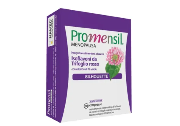 Integratore Promensil Menopausa Silhouette, 30 compresse