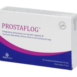 Integratore Prostaflog Naturneed per la prostata, 30 compresse