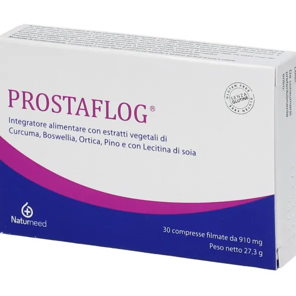 Integratore Prostaflog Naturneed per la prostata, 30 compresse