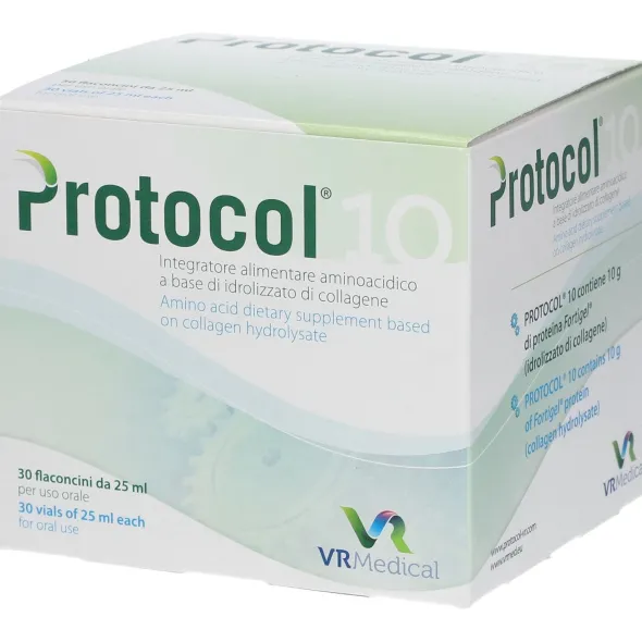 Integratore Protocol collagene antiage, 30 flaconcini 25ml