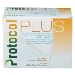 Integratore Protocol PLUS al collagene, 21 flaconi 25ml