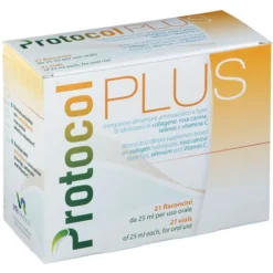 Integratore Protocol PLUS al collagene, 21 flaconi 25ml