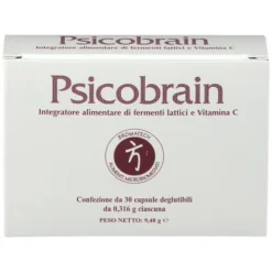 Integratore Psicobrain Bromatech per il sistema nervoso, 30cps