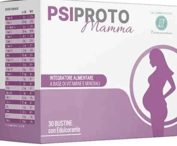Integratore Psiproto Mamma vitamine e minerali, 30 bustine