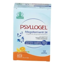 Integratore Psyllogel Megafermenti 24 buste, regolarità