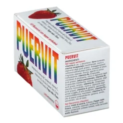 Integratore Puervit con vitamine B, D, A e minerali, 10 flaconcini