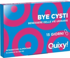 Integratore Quixy F Bye Cisty-Dif mirtillo rosso, 15 capsule