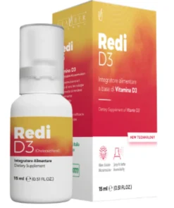 Integratore Redi-D3 Spray Glauber vitamina D3, 15ml