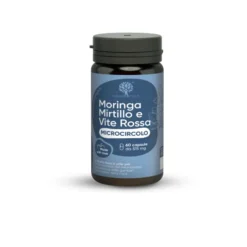 Integratore RedMoringa Mirtillo Nero per microcircolo, 60cps