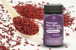 Integratore RedMoringa Riso Rosso con Coenzima Q10, 60cps