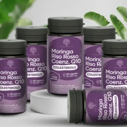 Integratore RedMoringa Riso Rosso con Coenzima Q10, 60cps