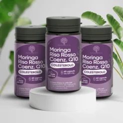 Integratore RedMoringa Riso Rosso con Coenzima Q10, 60cps