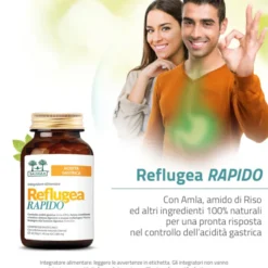 Integratore Reflugea Rapido Salugea per l'acidità, 45cpr