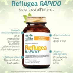 Integratore Reflugea Rapido Salugea per l'acidità, 45cpr
