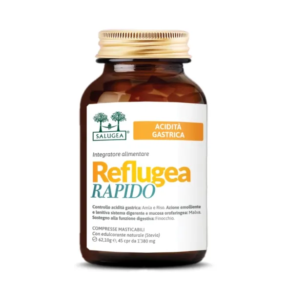 Integratore Reflugea Rapido Salugea per l'acidità, 45cpr