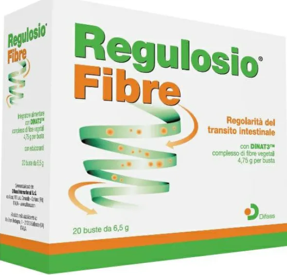 Integratore Regulosio Fibre per il transito, 20 bustine
